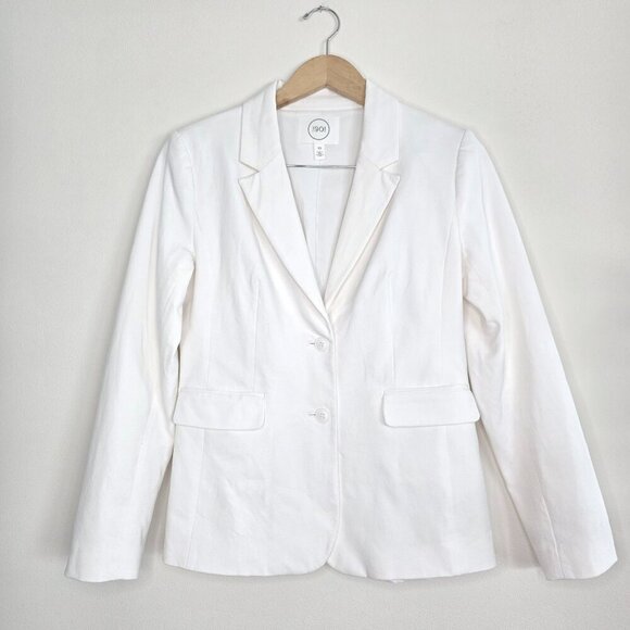 1901 Women's White Blazer - Picture 1 of 16